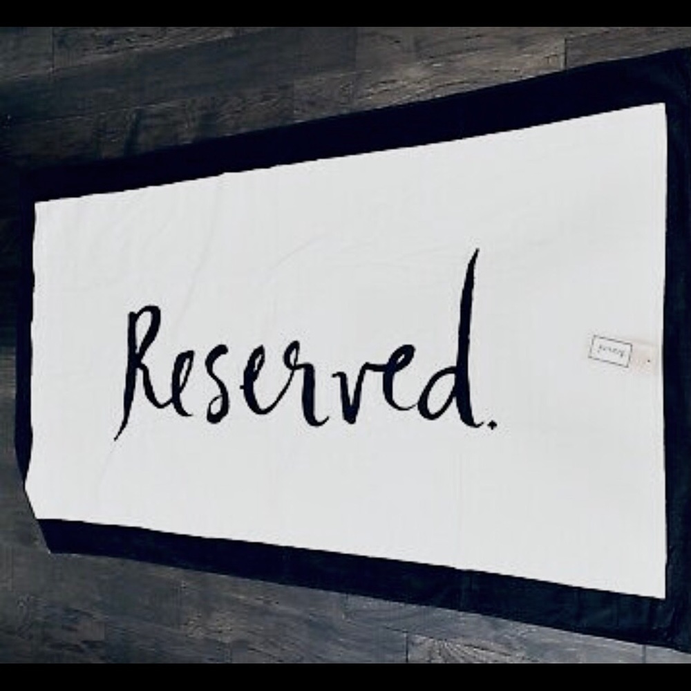 NWT kate spade beach towel